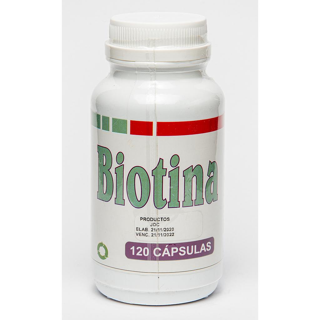Biotina 120 cápsulas