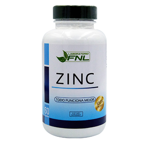 Zinc de Sulfato 250 mg.