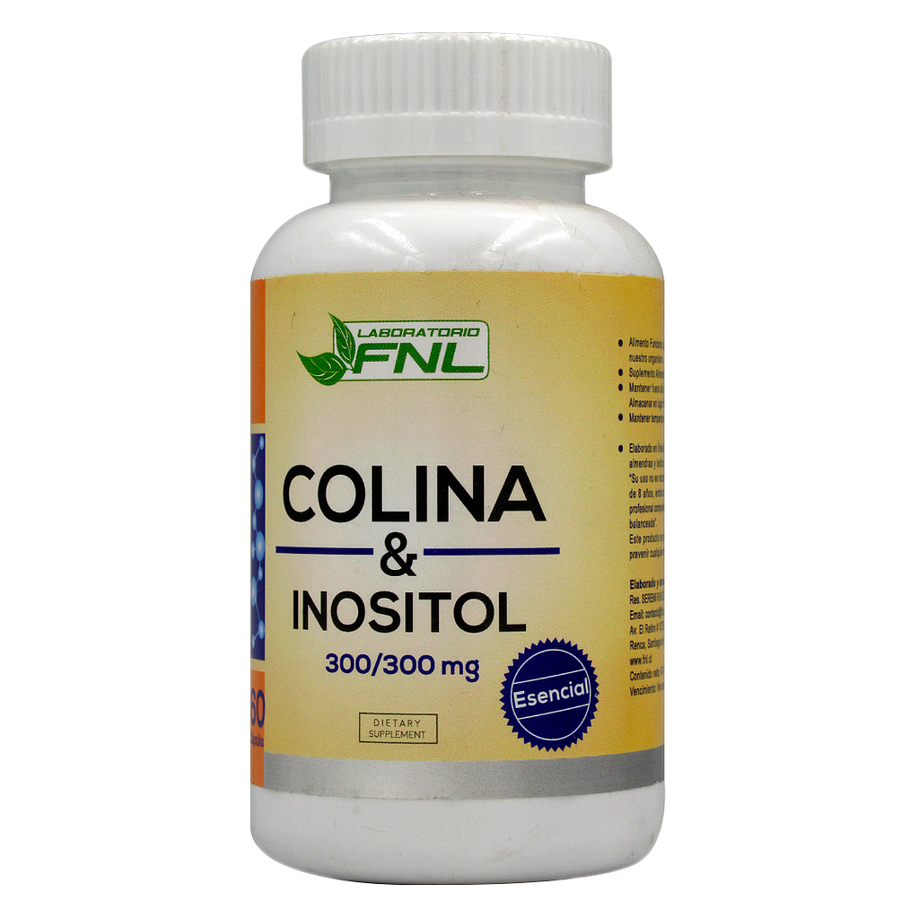 COLINA & INOSITOL 300/300 mg.