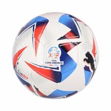 Pelota Fútbol Puma Cumbre Conmebol Copa America MS Blanco/Rojo/Azul