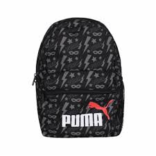 Mochila Puma Phase Small Negro/Gris