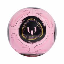 Pelota Fútbol adidas x Messi Club Rosado/Negro