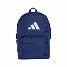 Mochila adidas Classic 3 Bar Logo Azul/Blanco