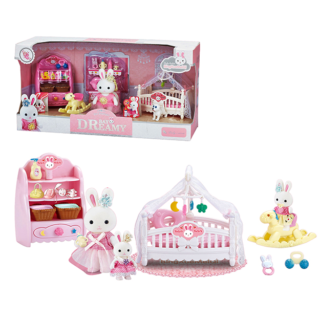 SET DORMITORIO CONEJITOS Y BEBE