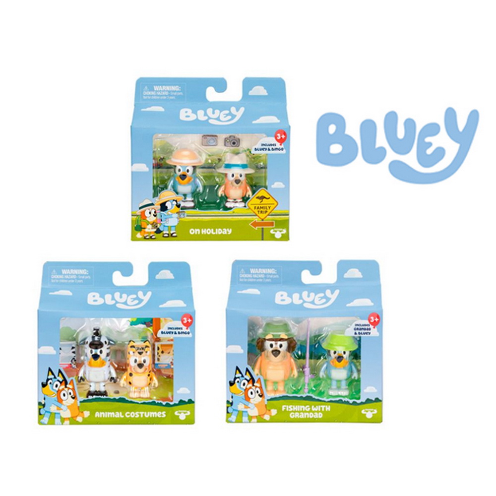 BLUEY PACK 2 FIGURAS