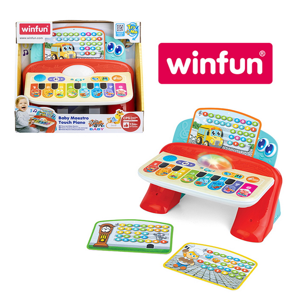 PIANO INFANTIL CON TARJETAS             
