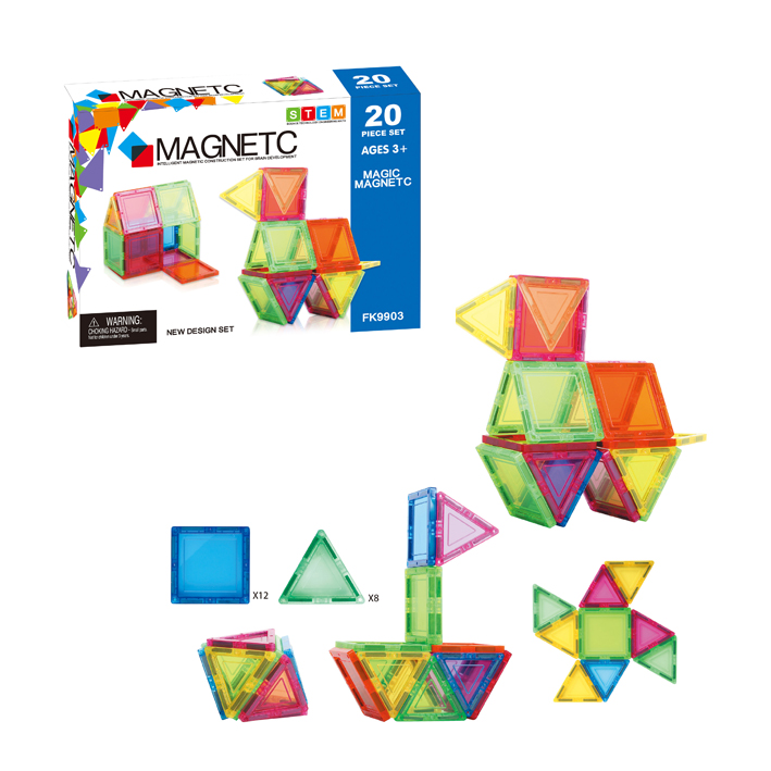 BLOCK MAGNETIC 20 PCS.                  