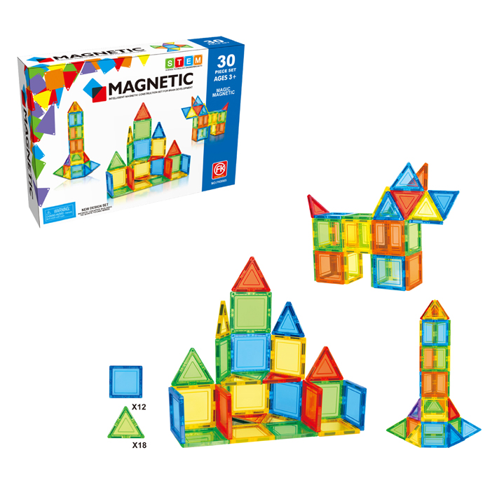 BLOCK MAGNETIC 30 PCS.                  